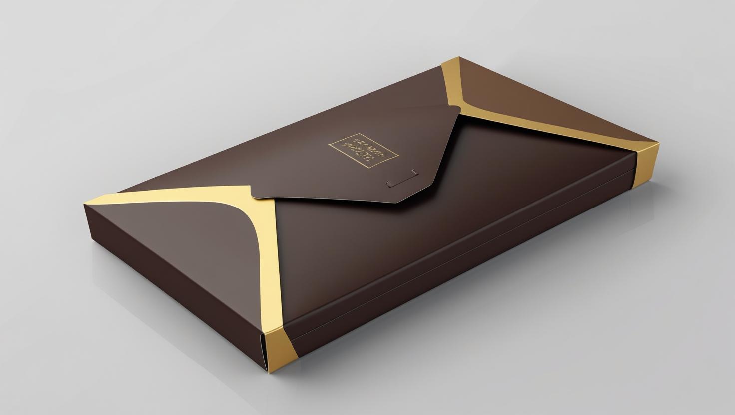 Custom Chocolate Envelope Boxes - Image 1